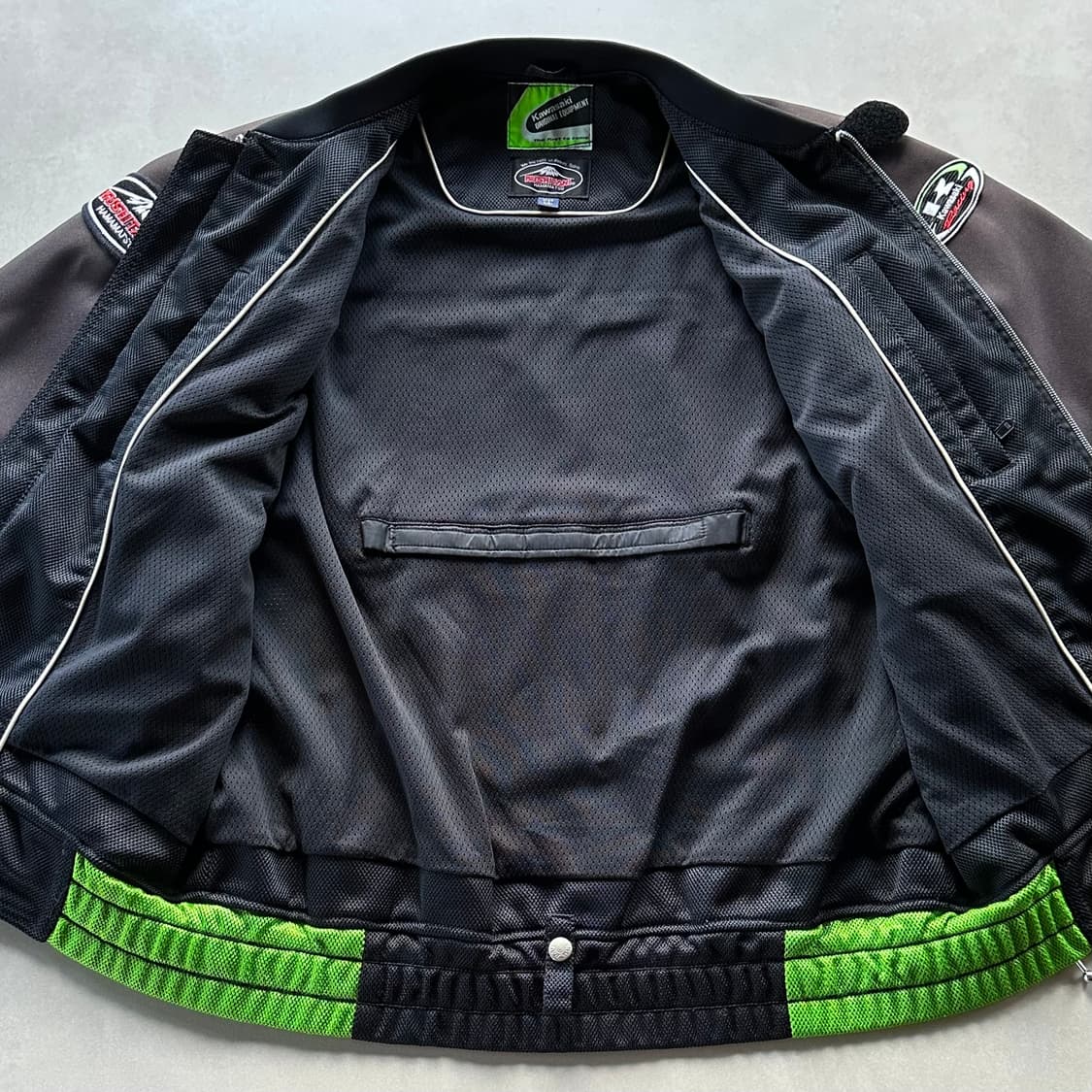 [L]KAWASAKI 가와사키 메쉬 레이싱 자켓 상품이미지8