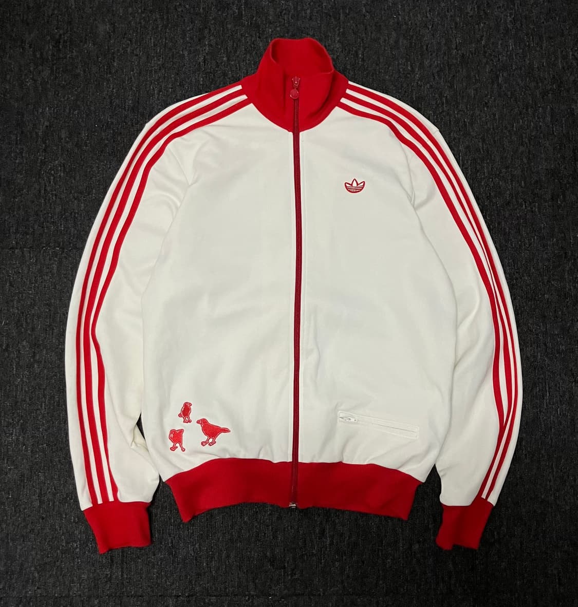 아디다스 도쿄 져지 트랙탑 흰빨 상품이미지1