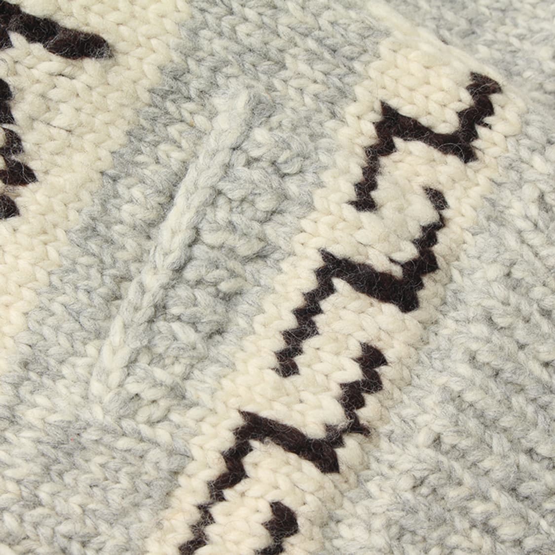  KANATA "Grey Knit Zip-up" 상품이미지4