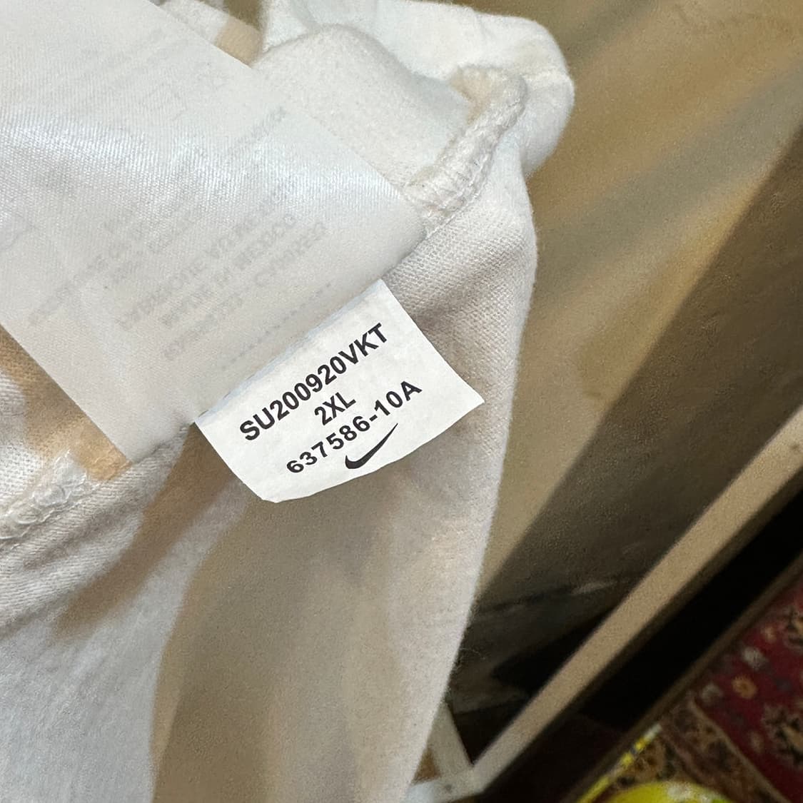 나이키 뉴욕 빅로고 반팔 티셔츠 화이트 2XL 상품이미지5