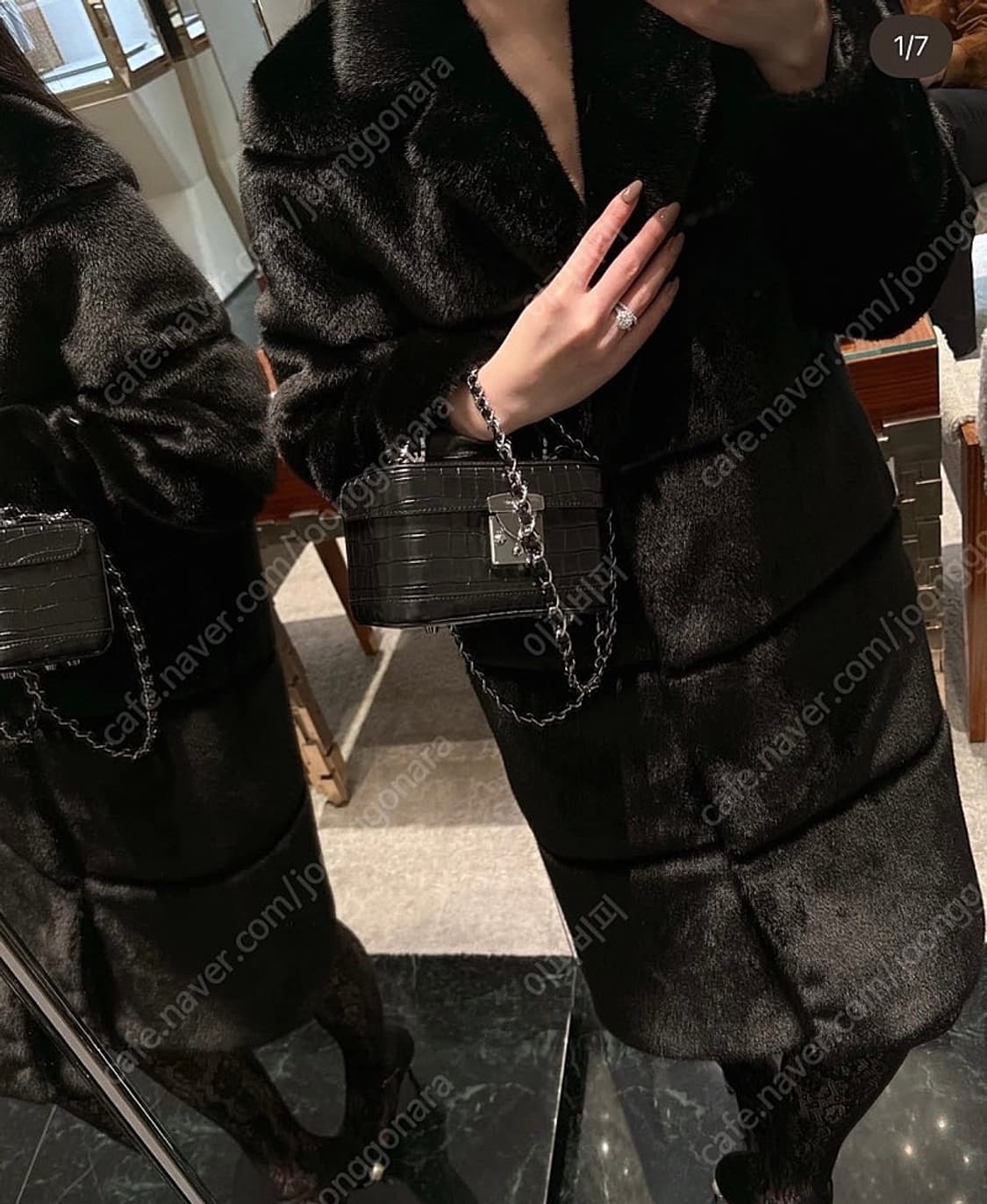 더로랑 럭스 호리젠탈 레더 폭스 퍼(미들) 상품이미지2