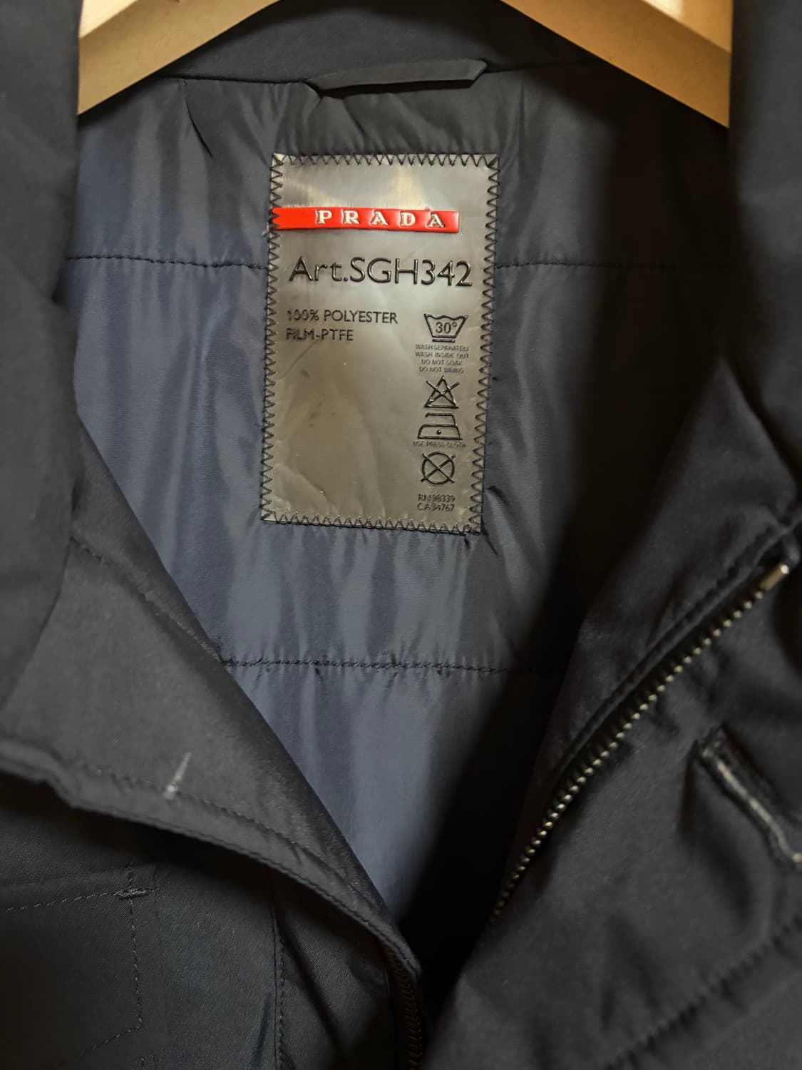 프라다 스포츠 사파리 패디드 자켓 상품이미지3