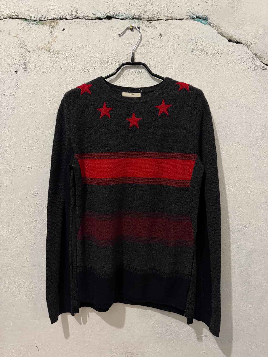 SYSTEM 캐시미어 별 니트 상품이미지1