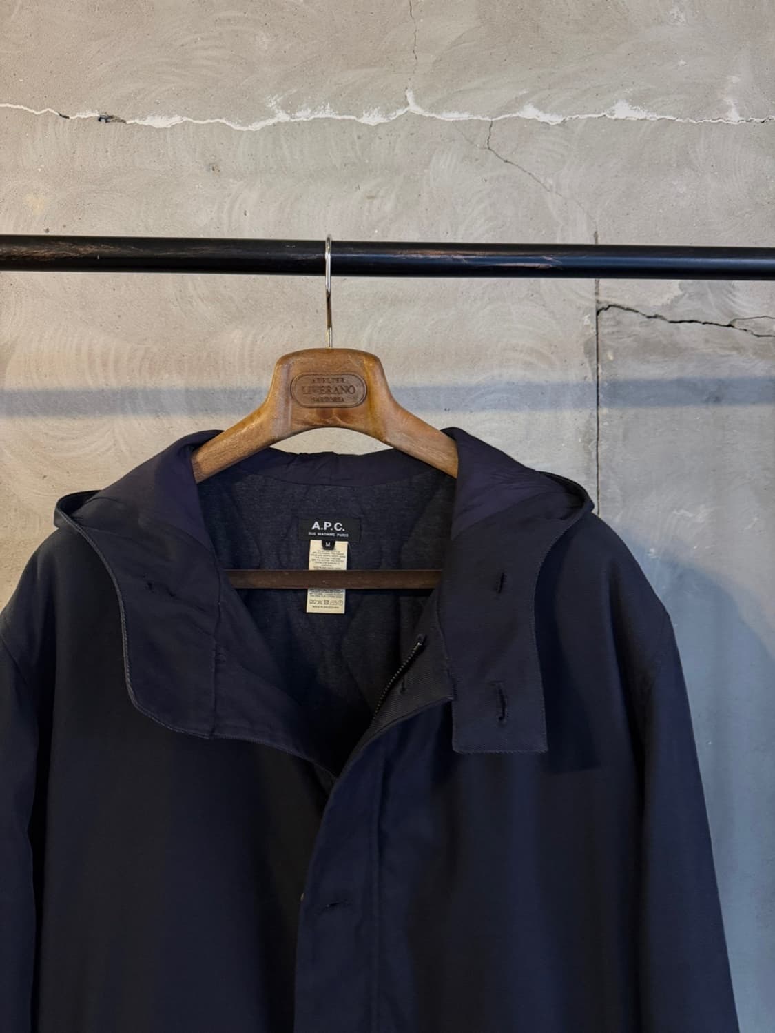 아페쎄 펠트울 후드 코트 100 상품이미지10