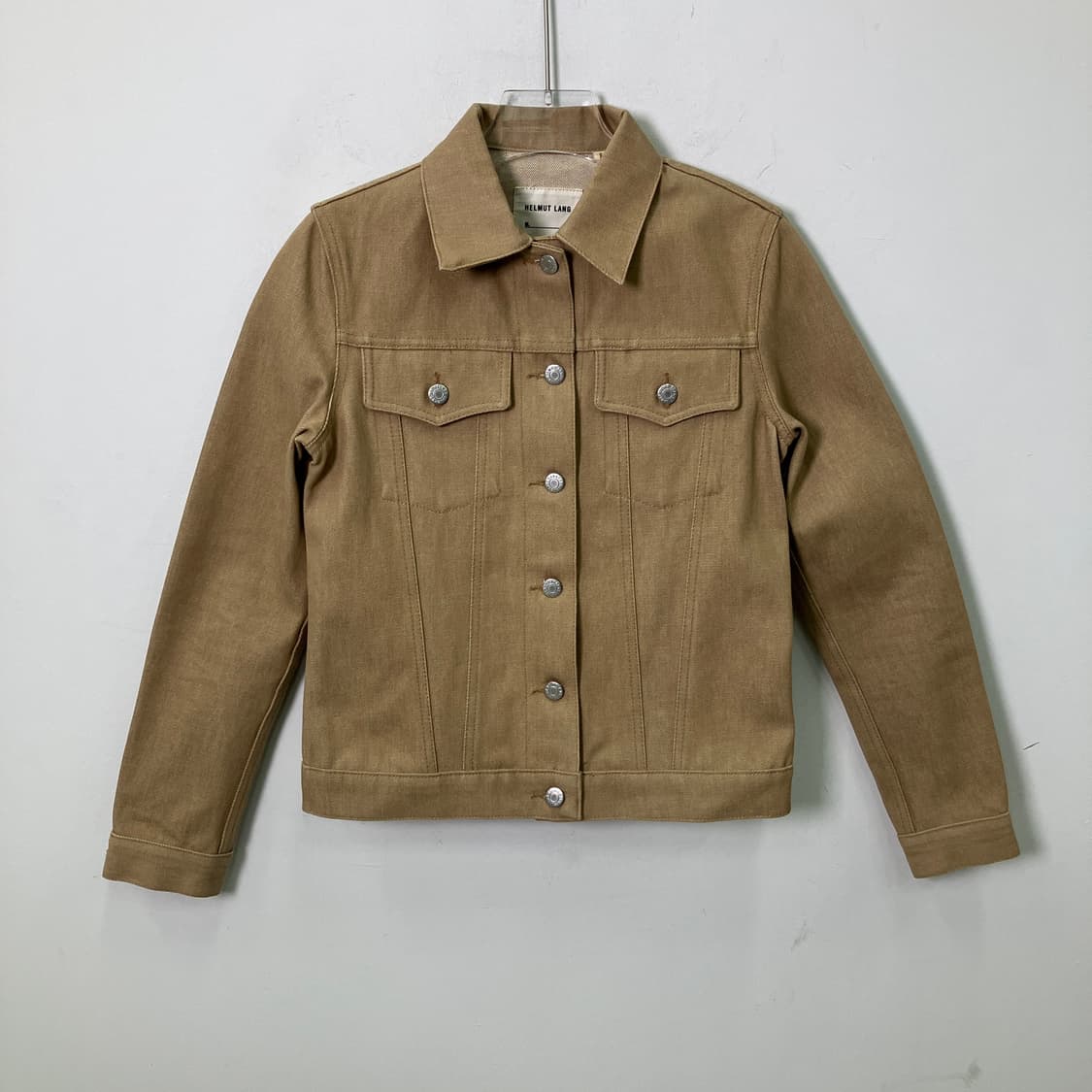 헬무트랭 카멜 주보토 데님 트러커 자켓 38 상품이미지1