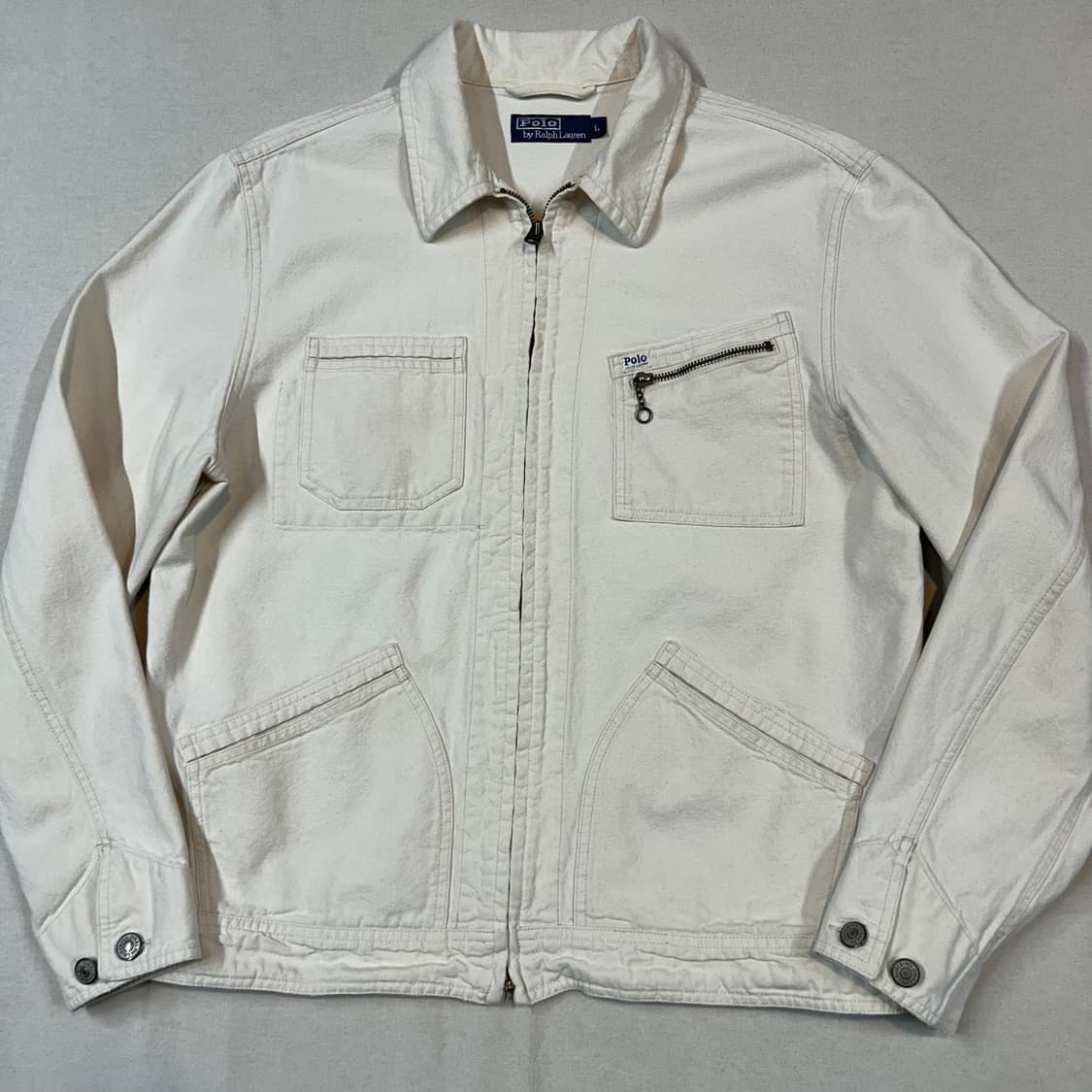 L) 폴로 랄프로렌 도네갈 91-B 드리즐러 캔버스 워크 자켓 상품이미지2