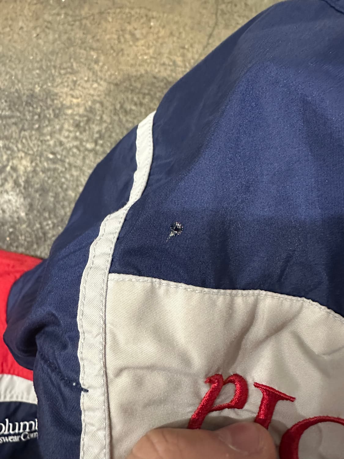 빈티지 90s 컬럼비아 올드스쿨 바람막이 상품이미지5