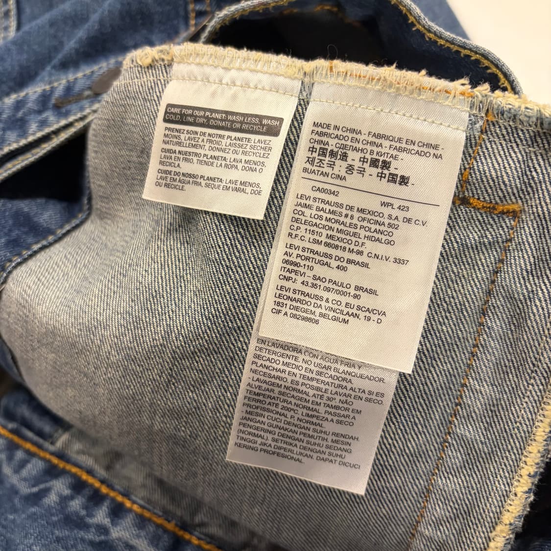 [S] 리바이스 데님 트러커 자켓 청자켓 B909 상품이미지6