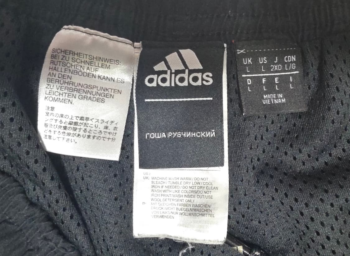 고샤 루브친스키 아디다스 우븐 팬츠 블랙 L 상품이미지2