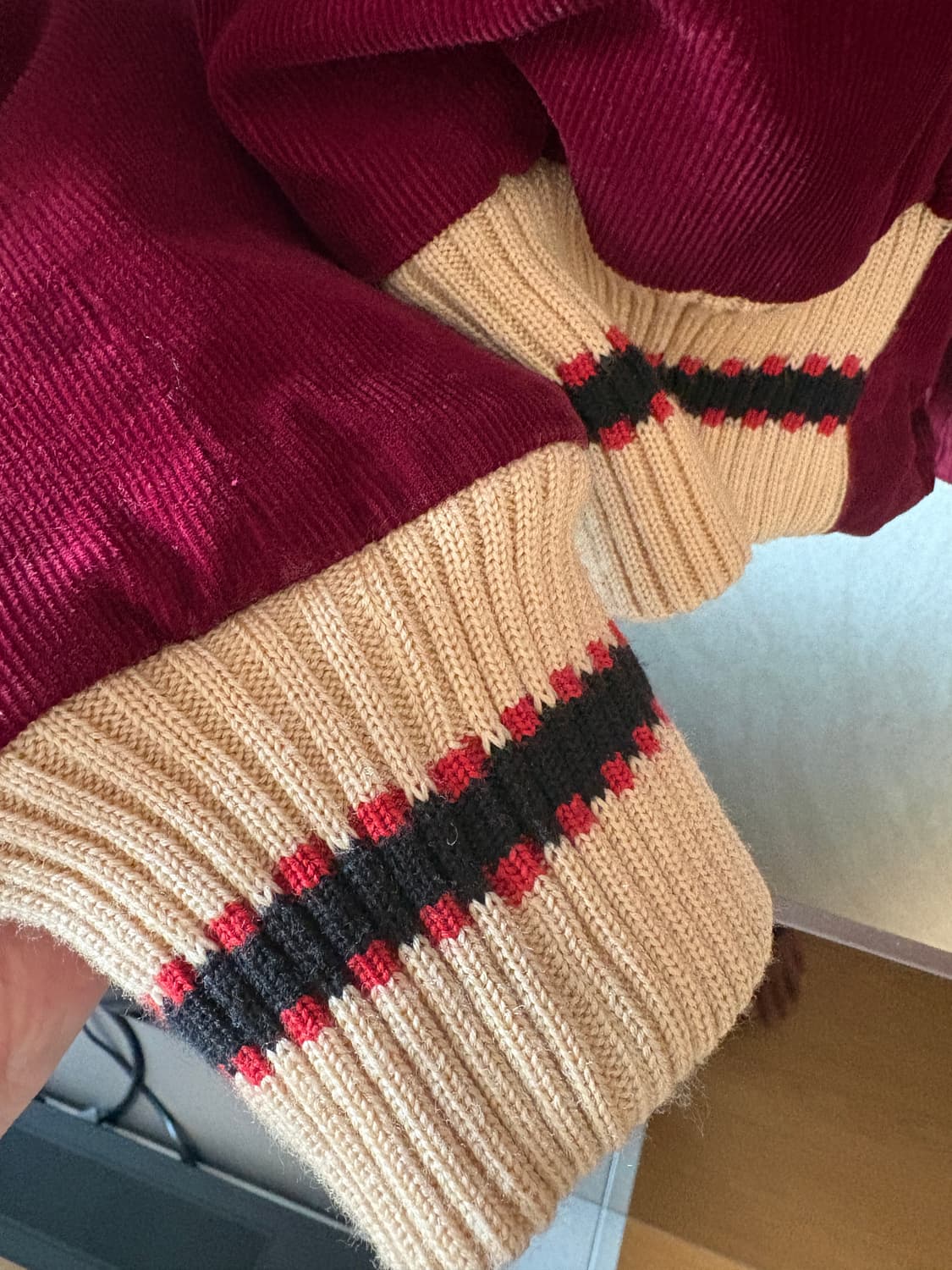 스타일아이즈 style eyes 토요엔터프라이즈 코듀로이 바시티 자켓 상품이미지6