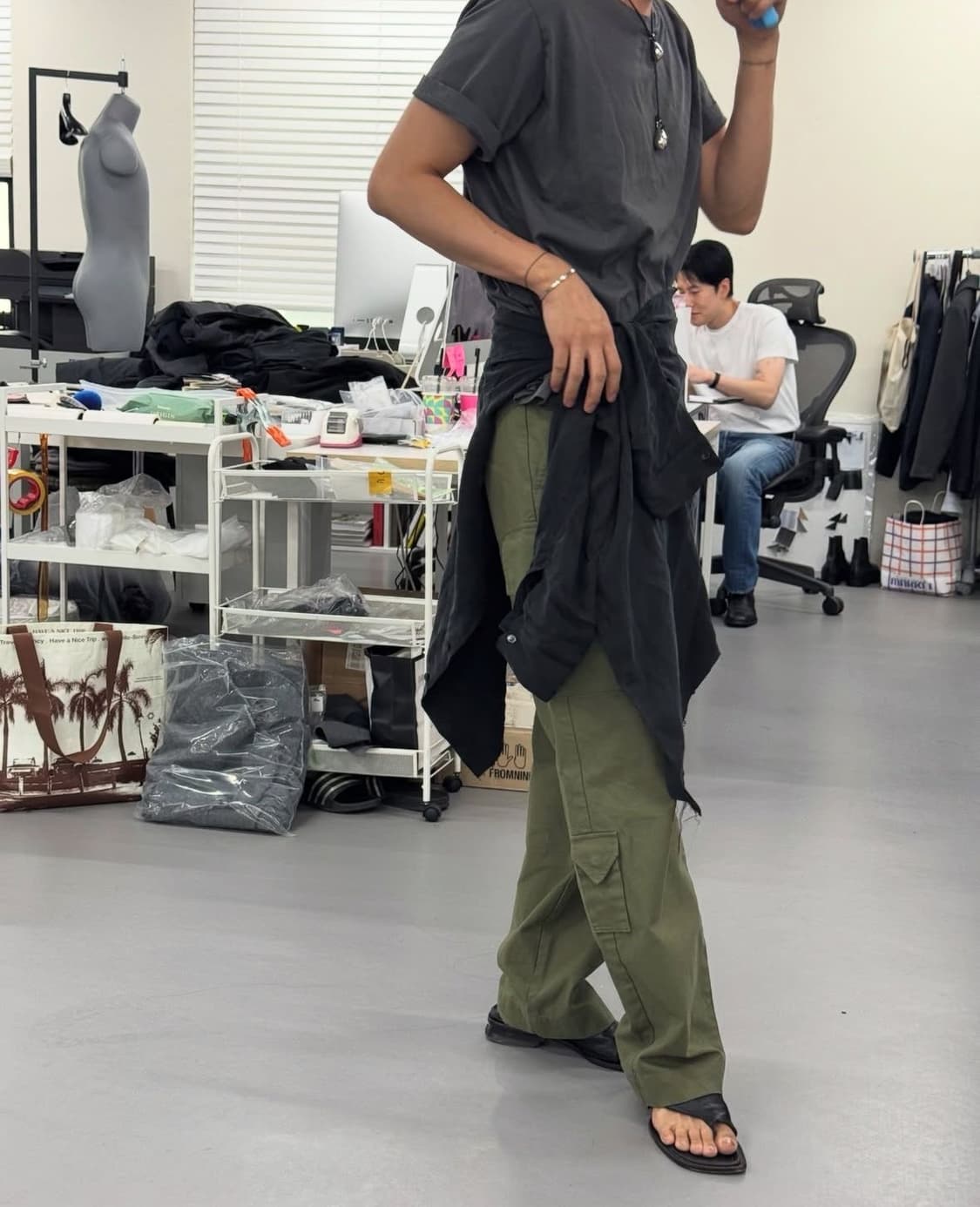 ➕(새상품) VANS 카고팬츠/ 남여공용 상품이미지1