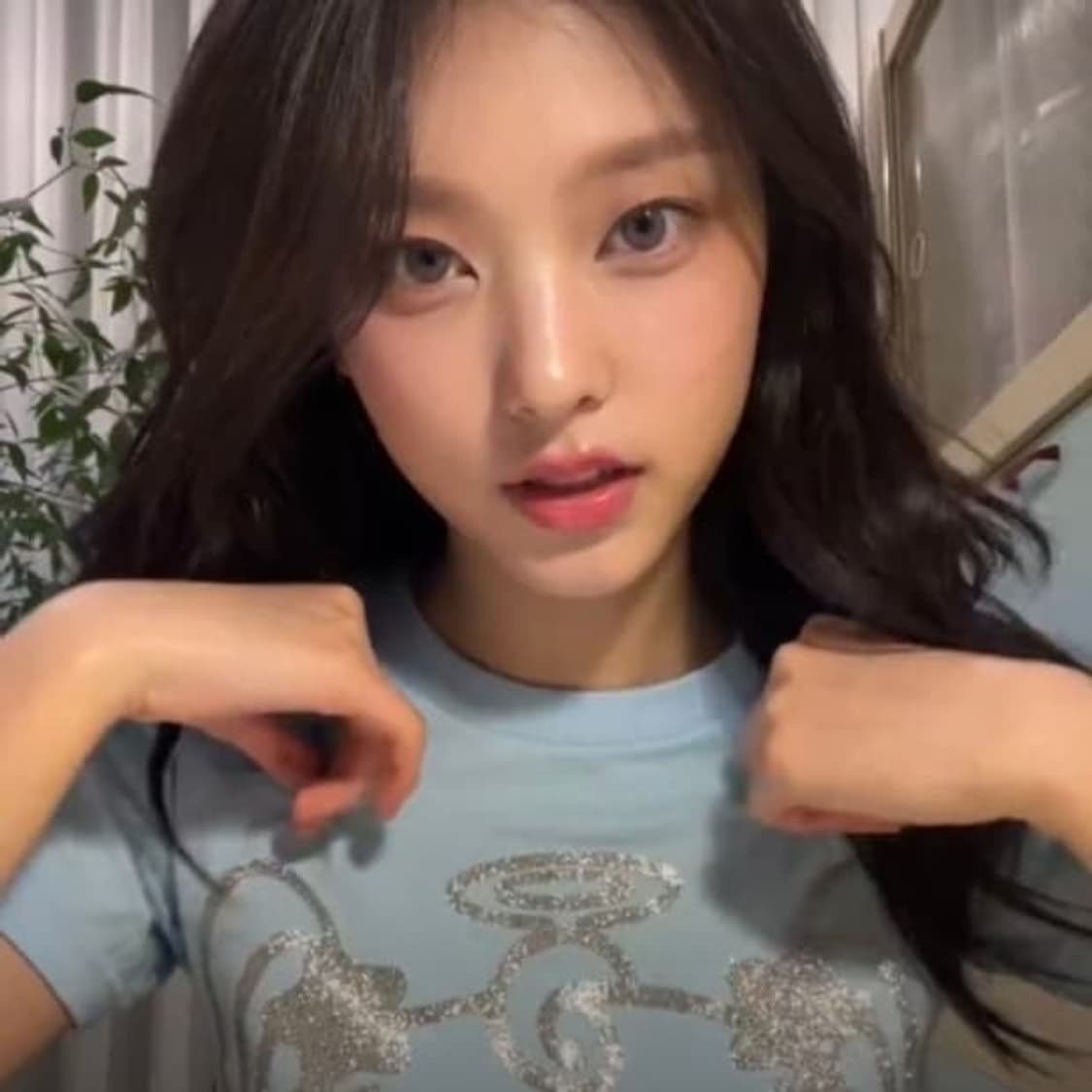 샬롬클럽 puro 반팔티 해린착용 상품이미지2