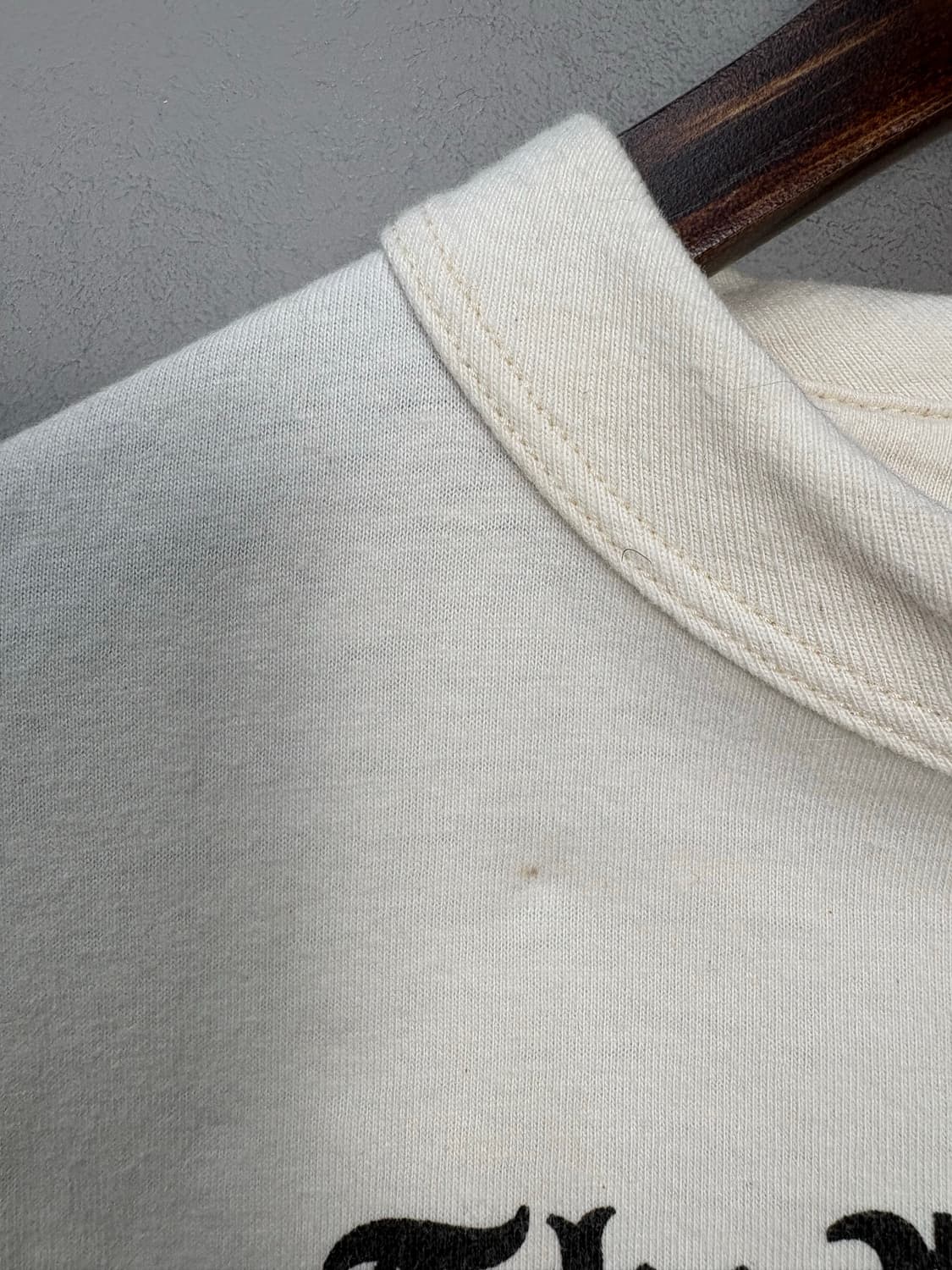 에비수 빈티지 빅프린팅 반팔 A3504 상품이미지7