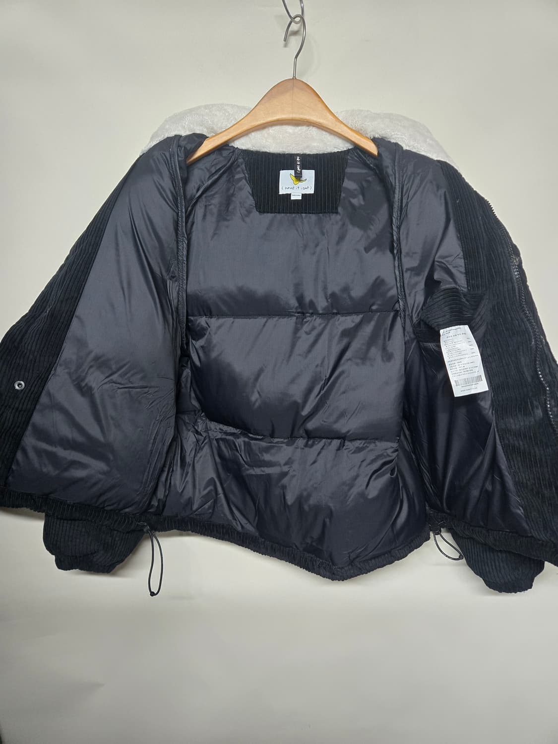 왓잇이즌 코듀로이 패딩 M 상품이미지3