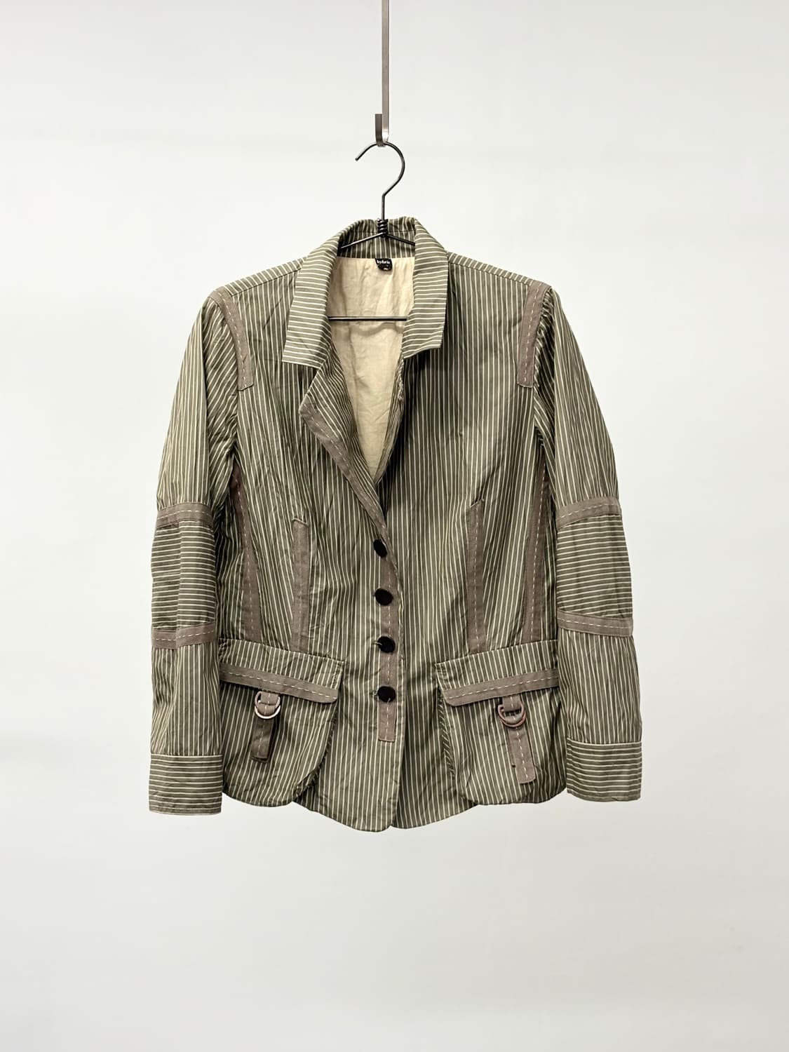 HYBRIS 빈티지 스트라이프 코튼 자켓 상품이미지1