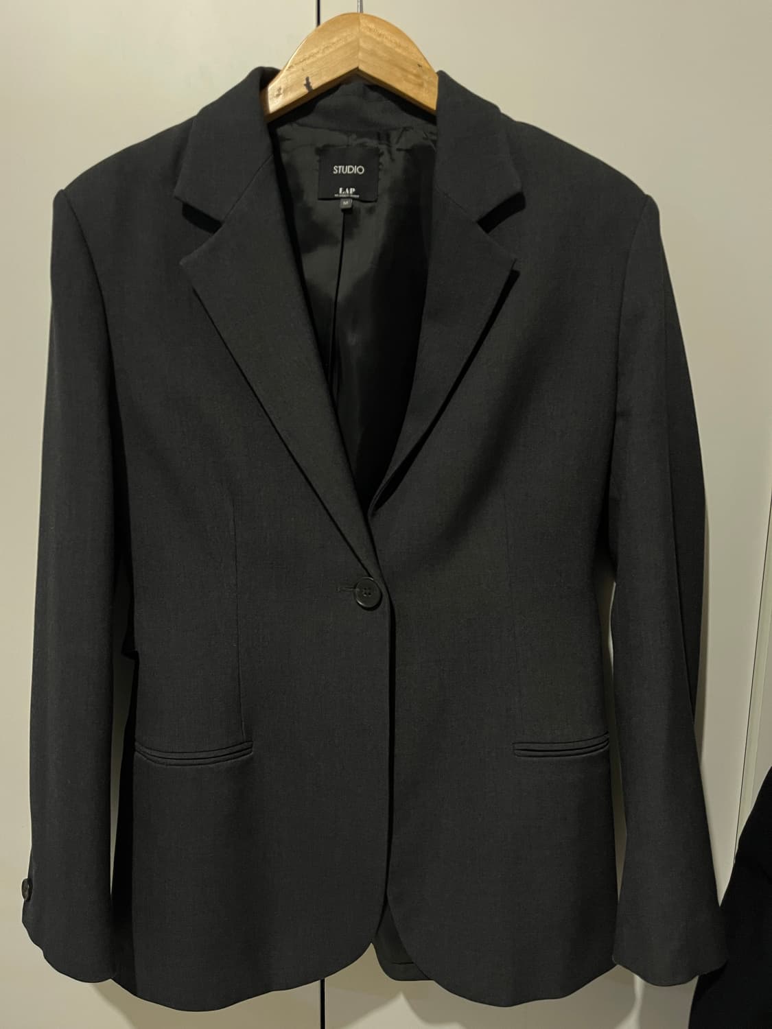 LAP(랩) 벨티드 자켓 차콜 / M사이즈 상품이미지1