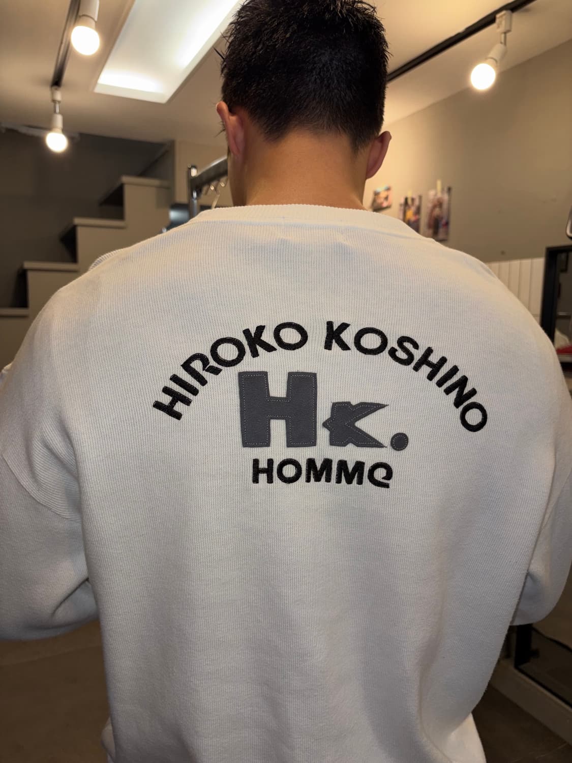 Hiroko Koshino Homme logo embroidery 상품이미지3