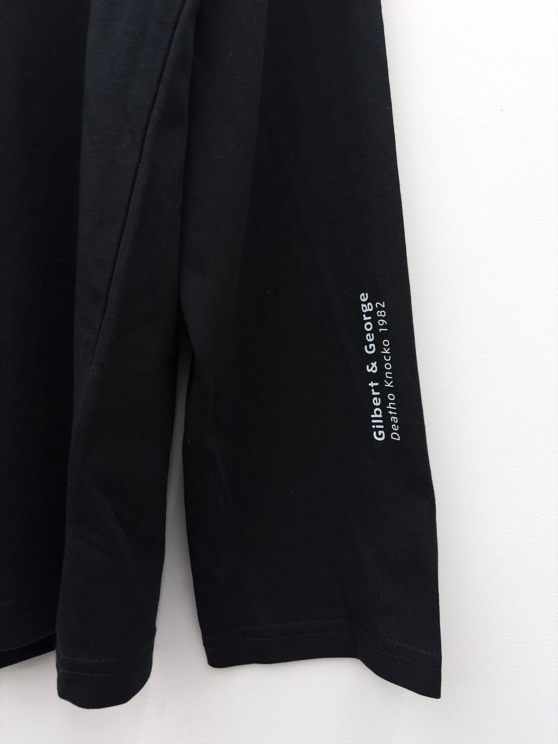 GILBERT & GEORGE DEATHO KNOCKO T-SHIRT 상품이미지3