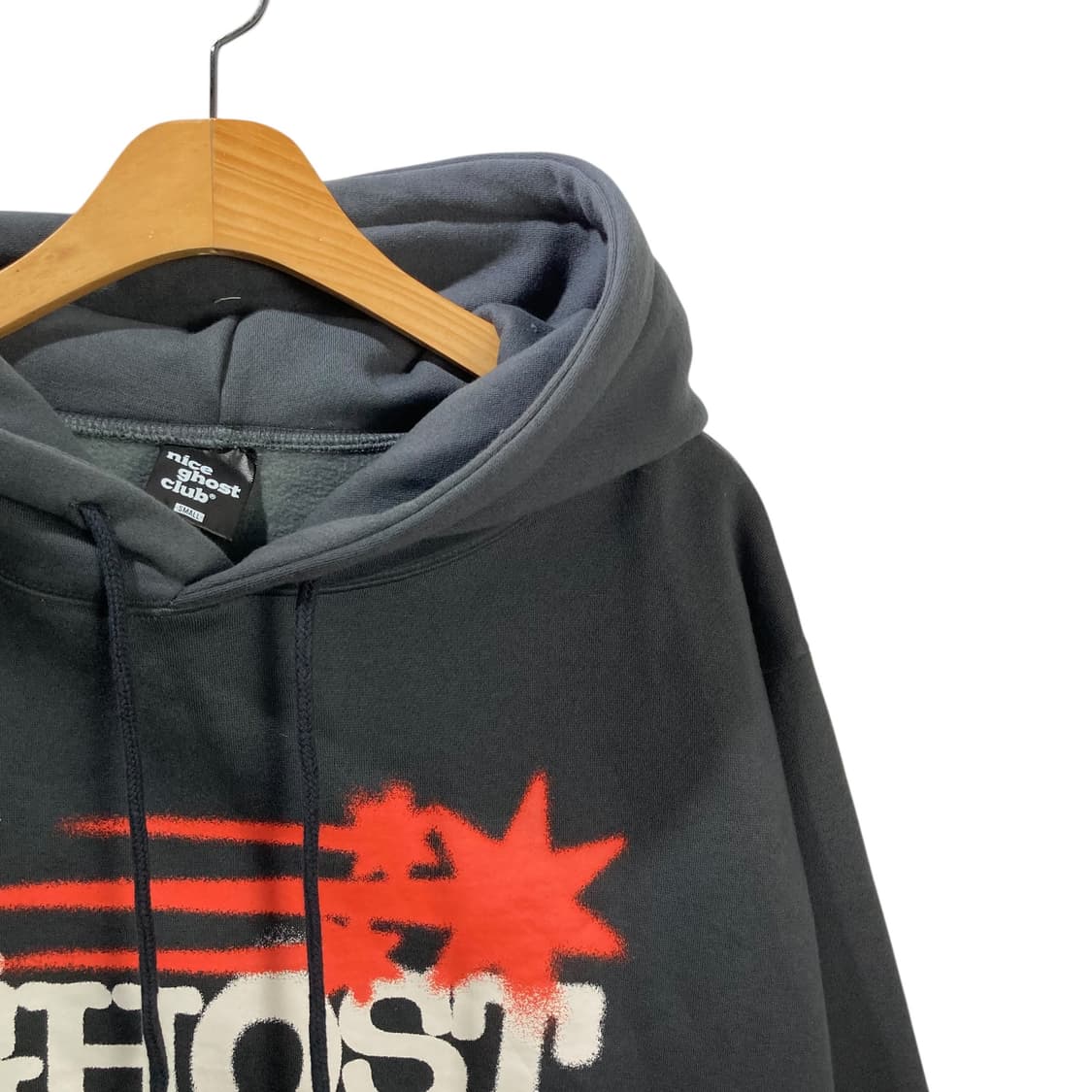 나이스고스트클럽 프린팅 후드 상품이미지3