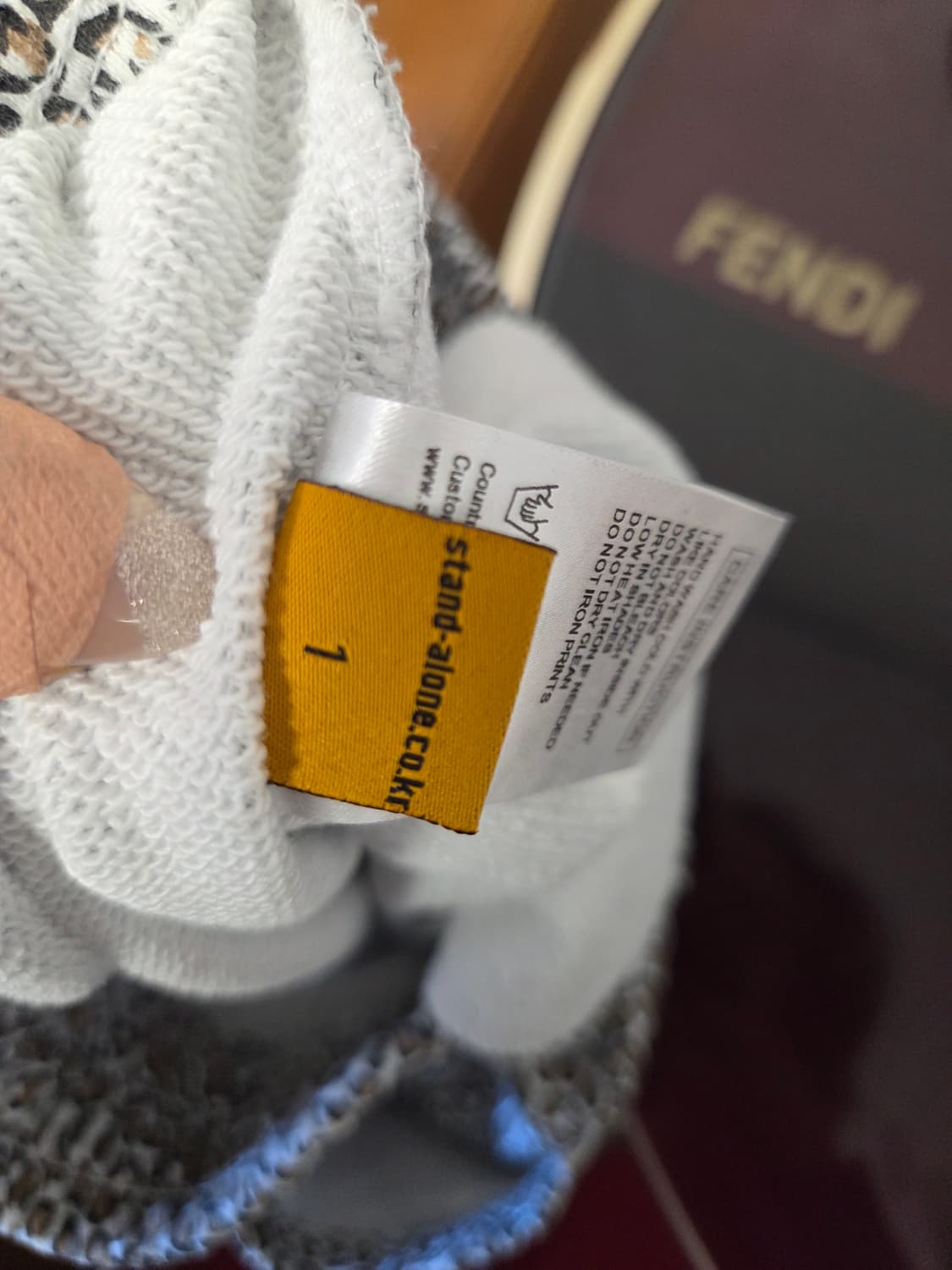 스탠드얼론 조거팬츠 1사이즈 상품이미지7