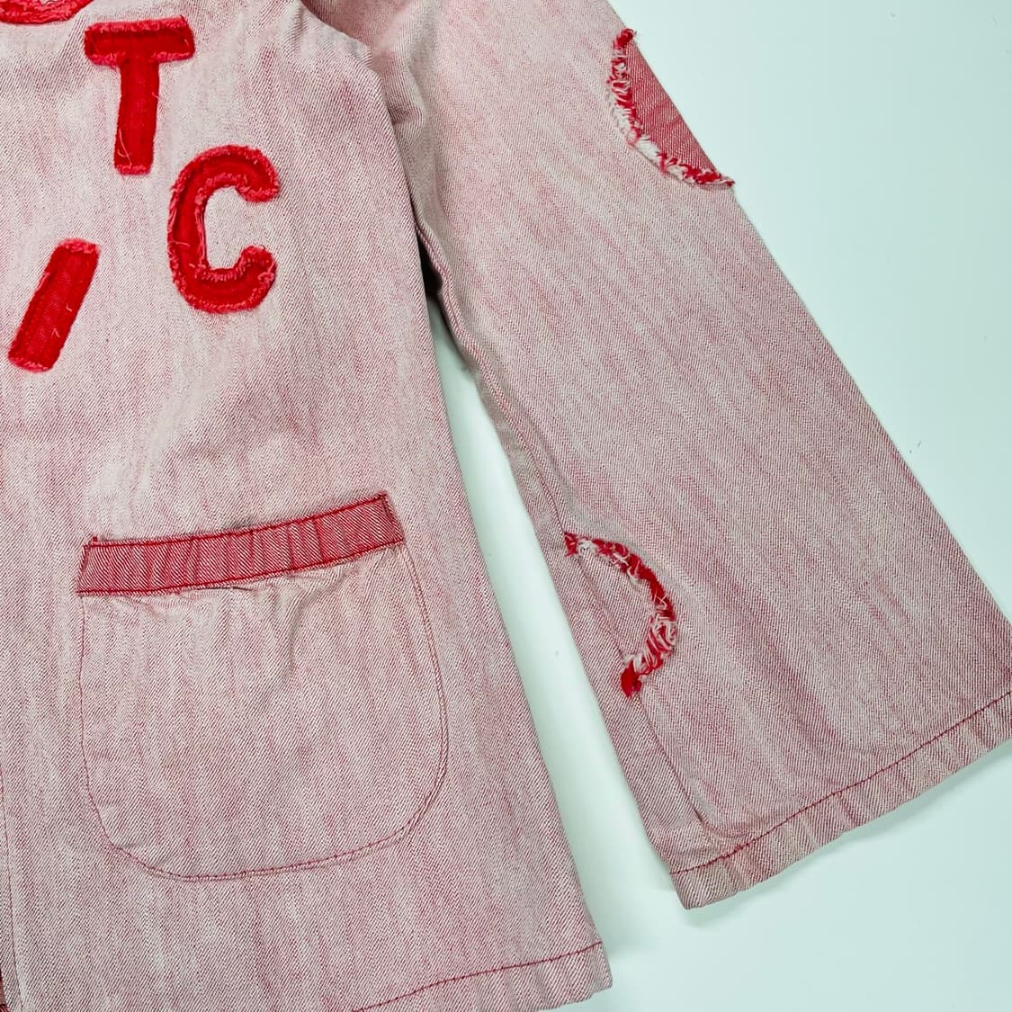 키140 히스테릭 글래머 핑크 집업 상품이미지4