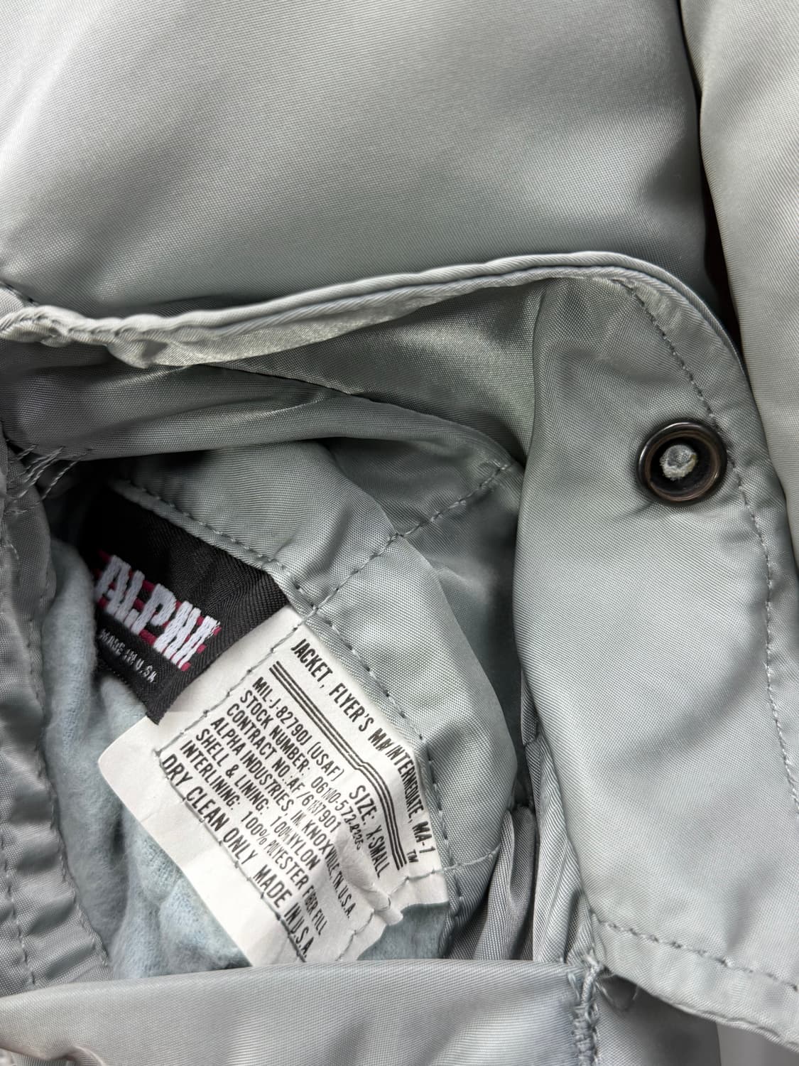 80s alpha MA-1 상품이미지6