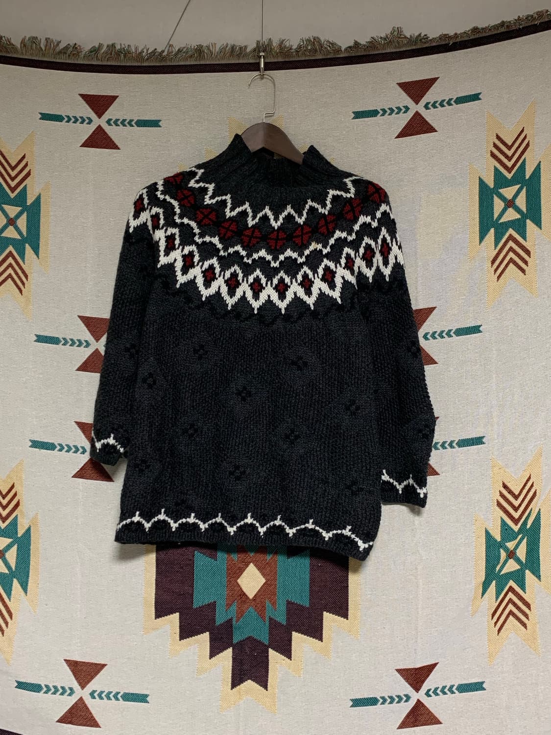 노르딕 패턴 니트 상품이미지1