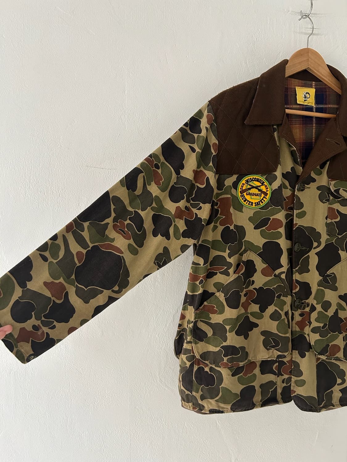 70-80's Black sheep duck camo hunting  상품이미지2