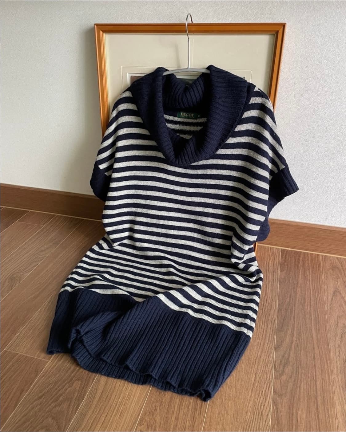 wide turtleneck stripe knit 상품이미지4