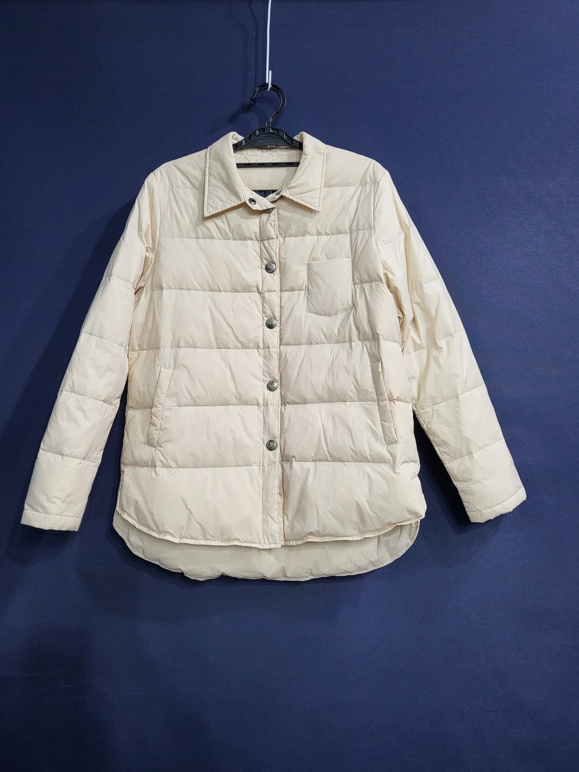 덕다운 셔츠식 패딩자켓 상품이미지1