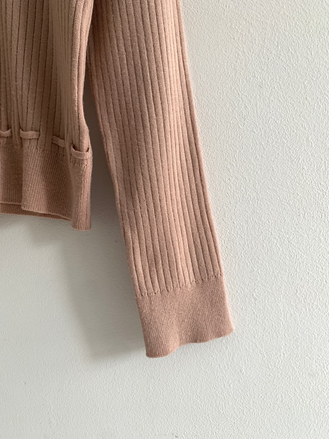 Flower Pearl Neck Cardigan 상품이미지4