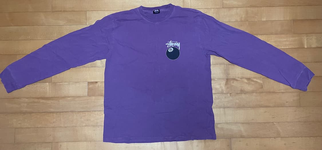 스투시 8볼 롱슬리브 티셔츠 상품이미지2