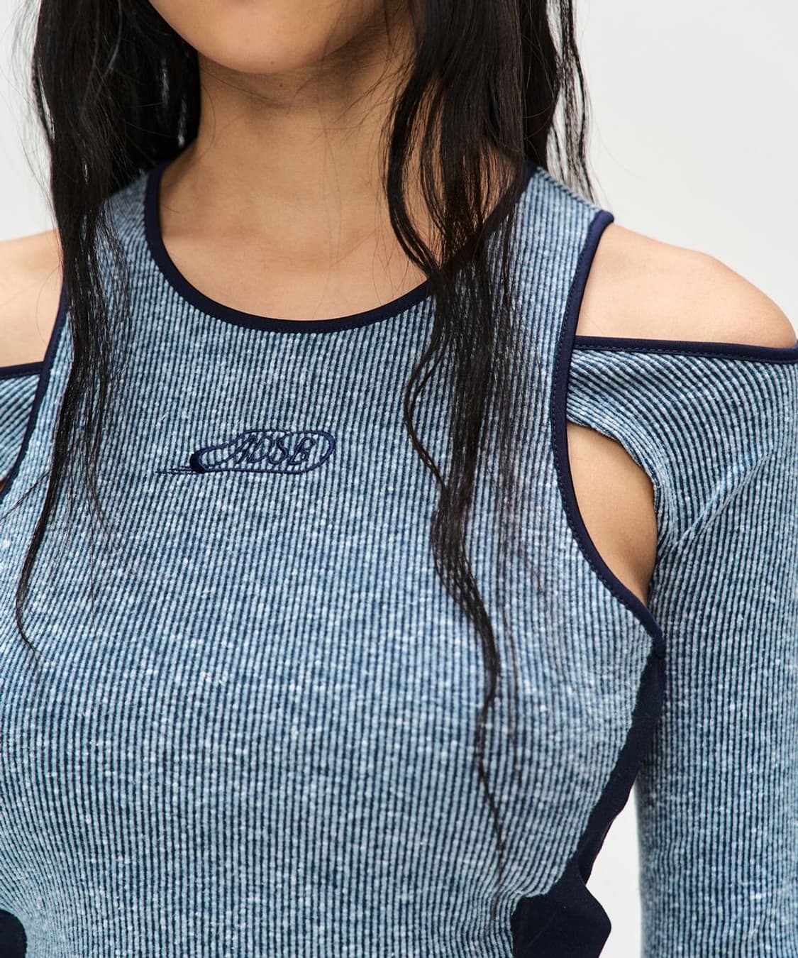 앤더슨벨 lina cut out layered top 상품이미지2