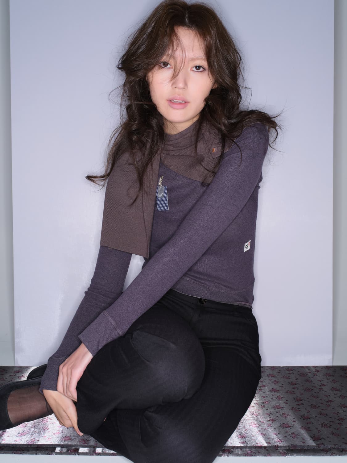 Chiyagi 키야기 Stripe Herringbone Pants  상품이미지1