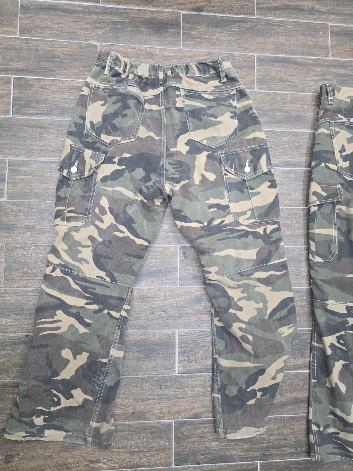 카모 밀리터리 카고 면바지 34사이즈 상품이미지4