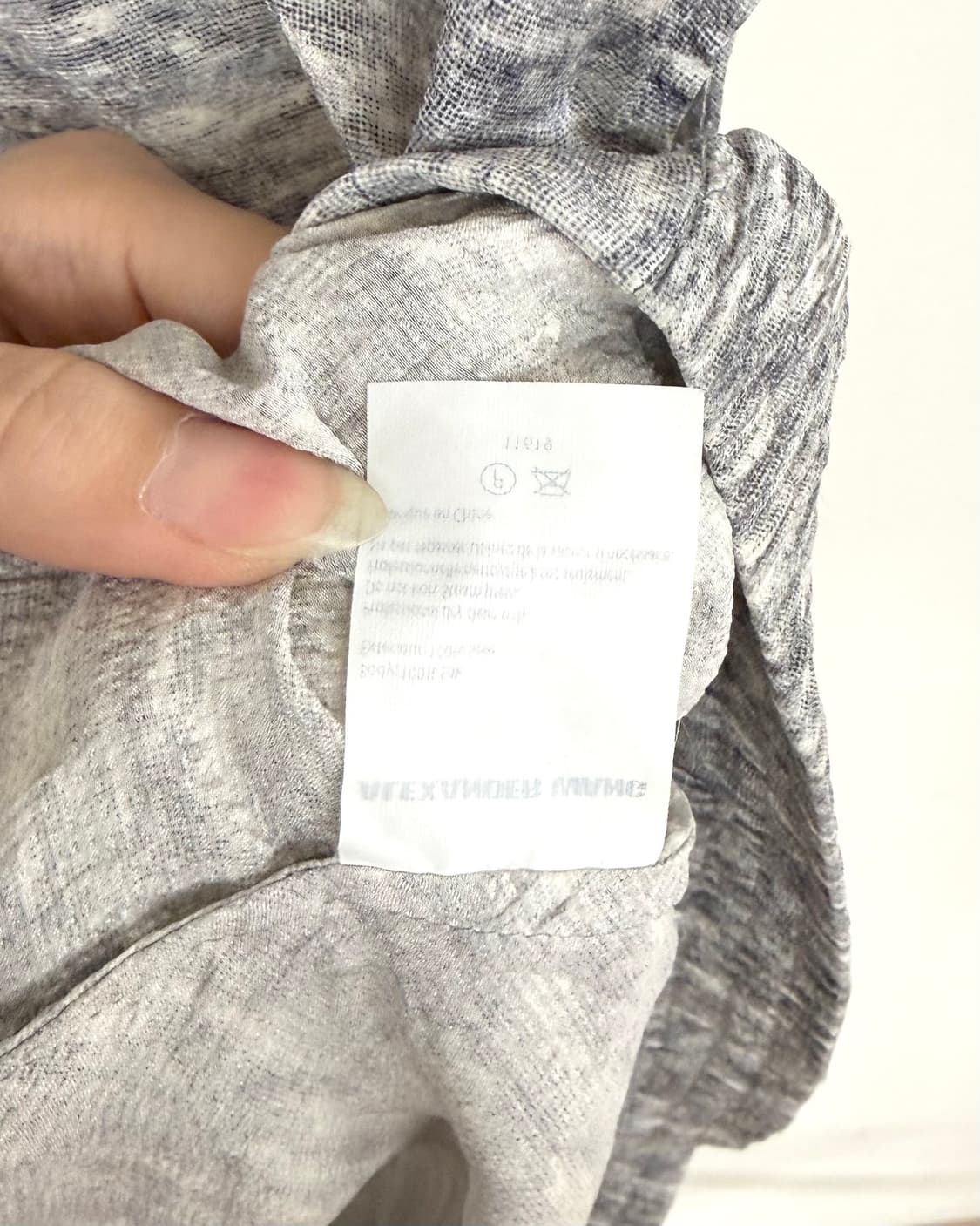 알렉산더 왕 그레이 히더드 슬리브리스 상품이미지9