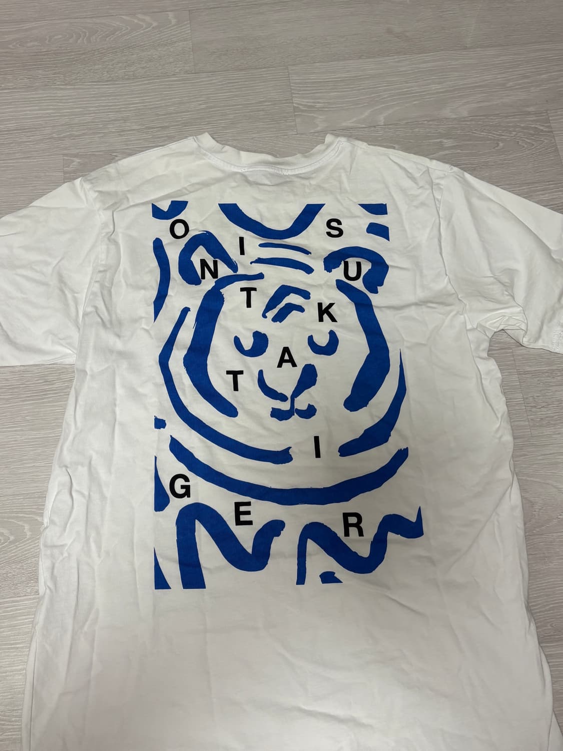 (희귀) 오니츠카타이거 호랑이 그래픽 반팔티셔츠 상품이미지3