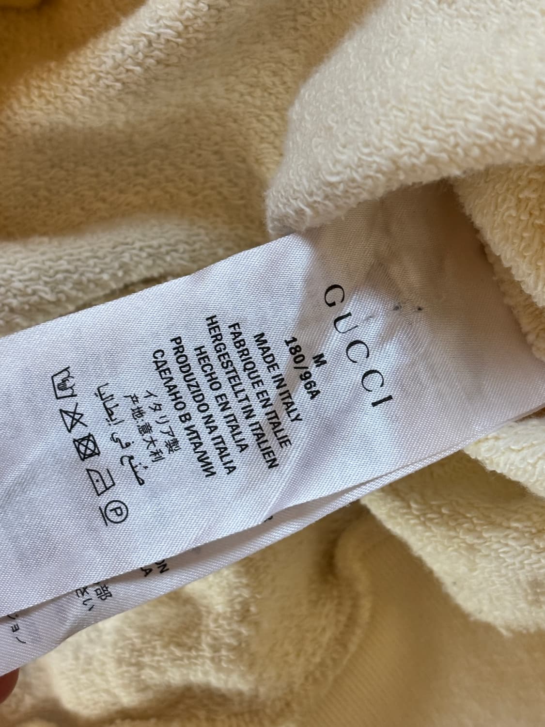 구찌 가든 Via Porta Rossa 맨투맨 M(이탈리아) 상품이미지5