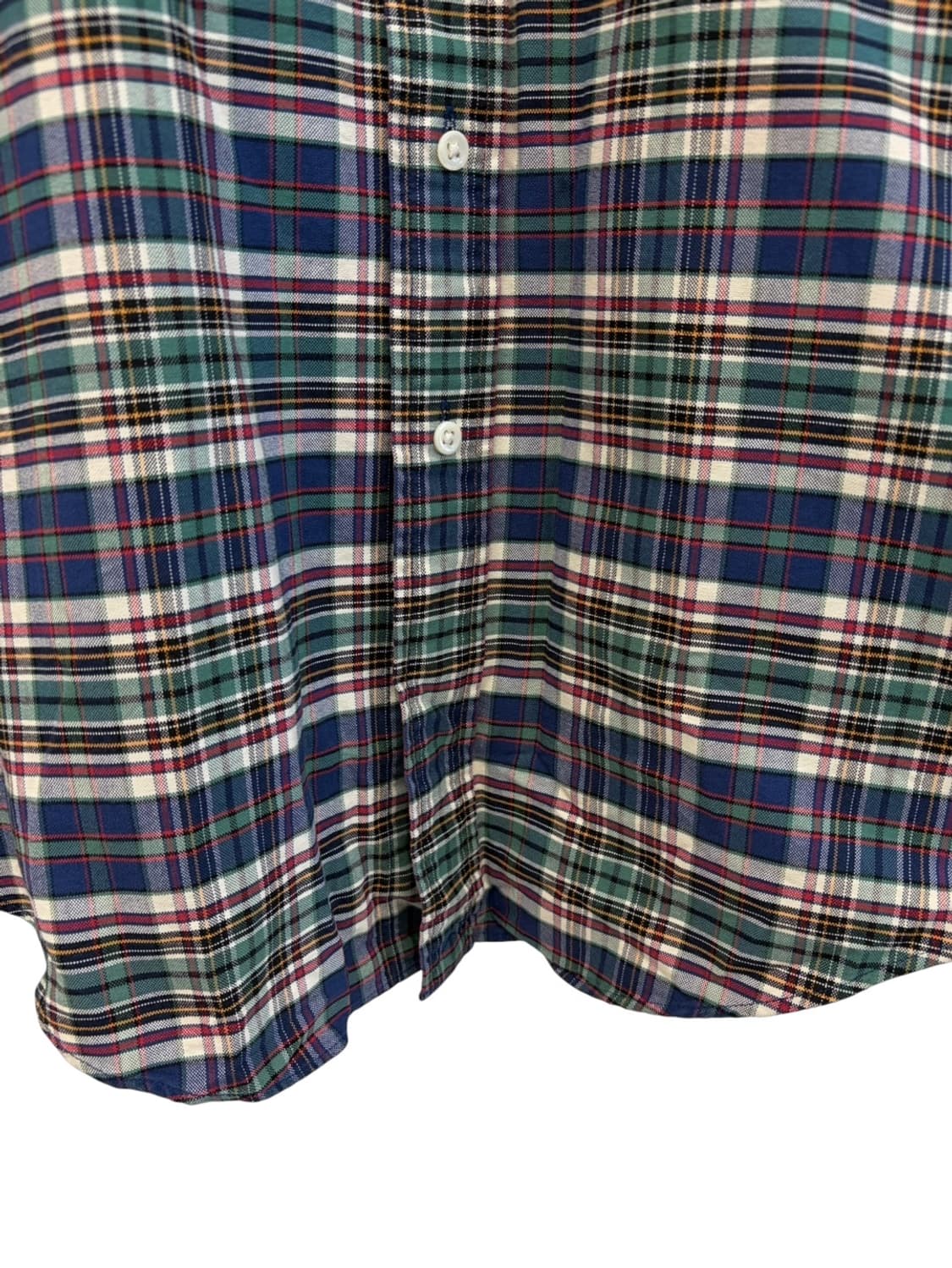 90년대 폴로 마드라스 체크셔츠 (XL) 상품이미지6