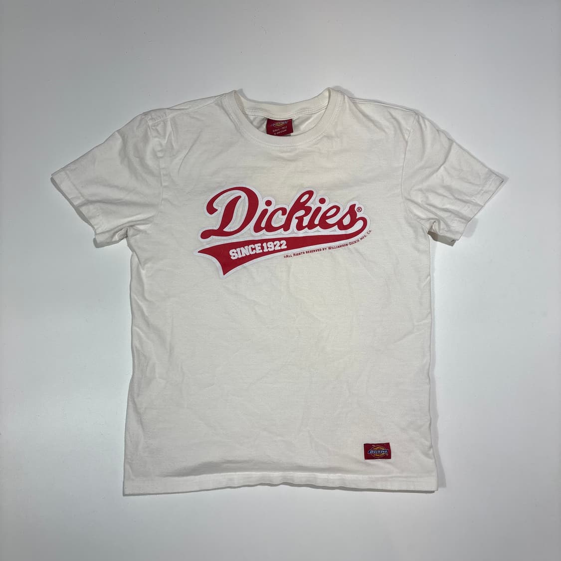 디키즈 화이트 반팔 티셔츠 상품이미지1