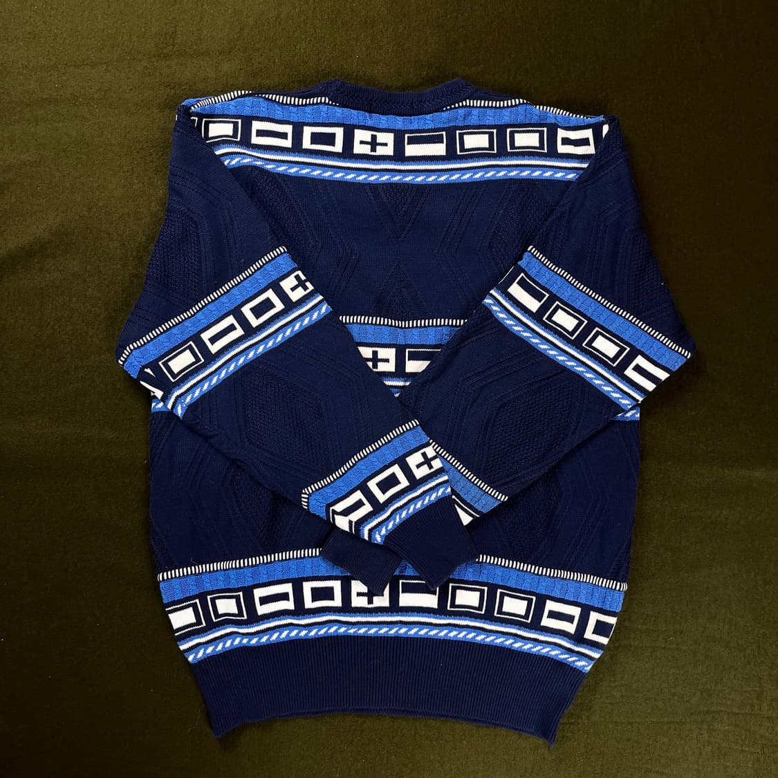 제이프레스(J.PRESS) 패턴 니트 (실측확인) 상품이미지5