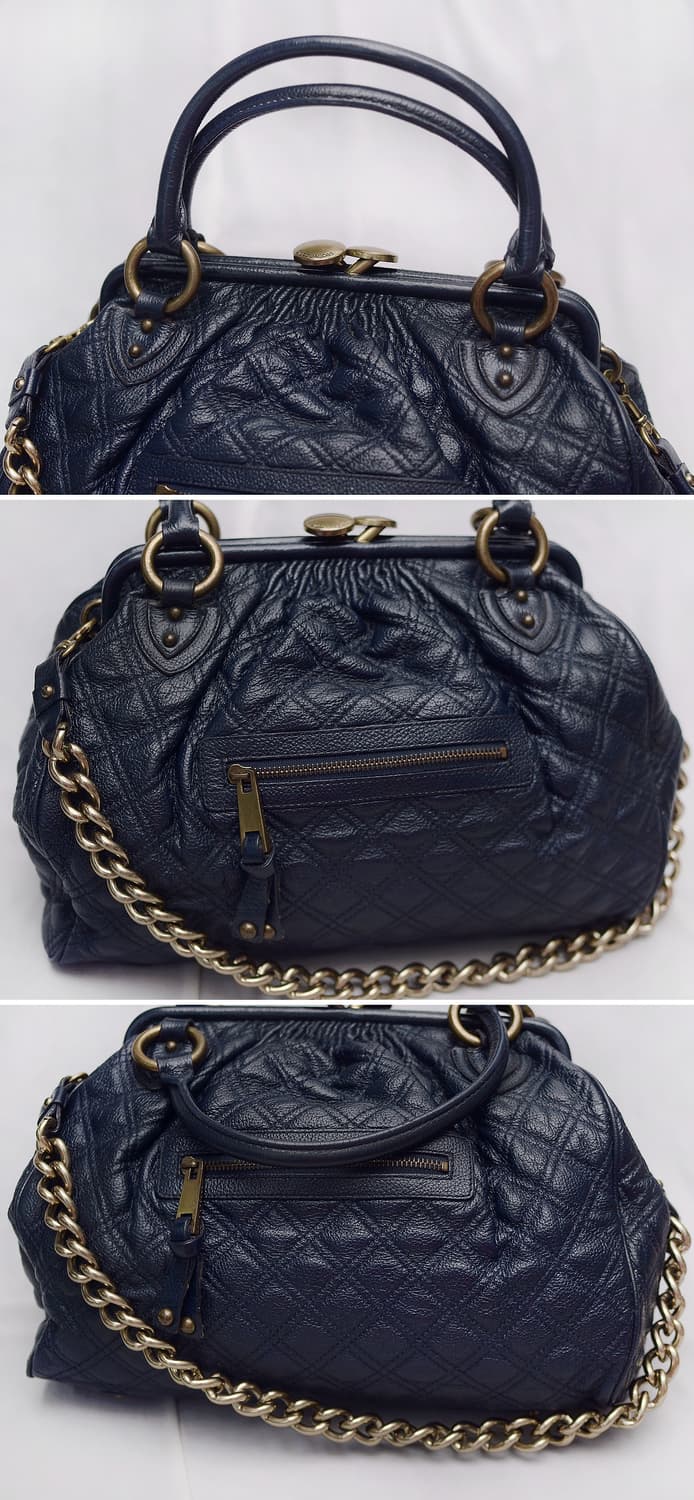 마크 제이콥스 스탐백 퀼팅 레더 금장체인 토트.숄더백 상품이미지4