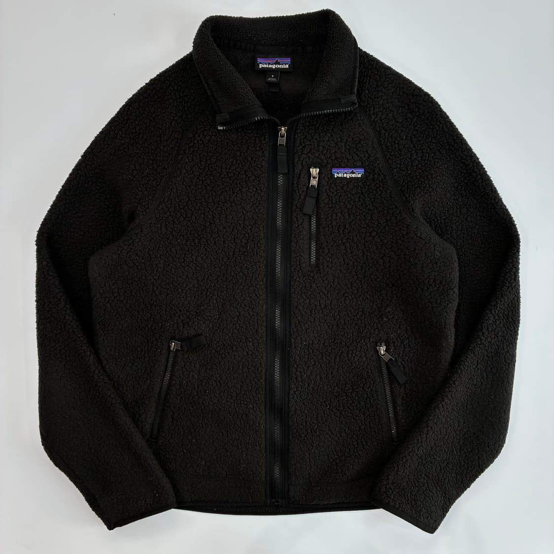 Patagonia 파타고니아 블랙 레트로 파일 플리스 자켓 상품이미지1