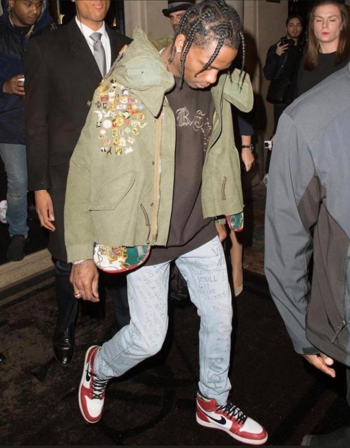 00s 슈프림 Gothis Arc Logo crewn sweatshirt 상품이미지8