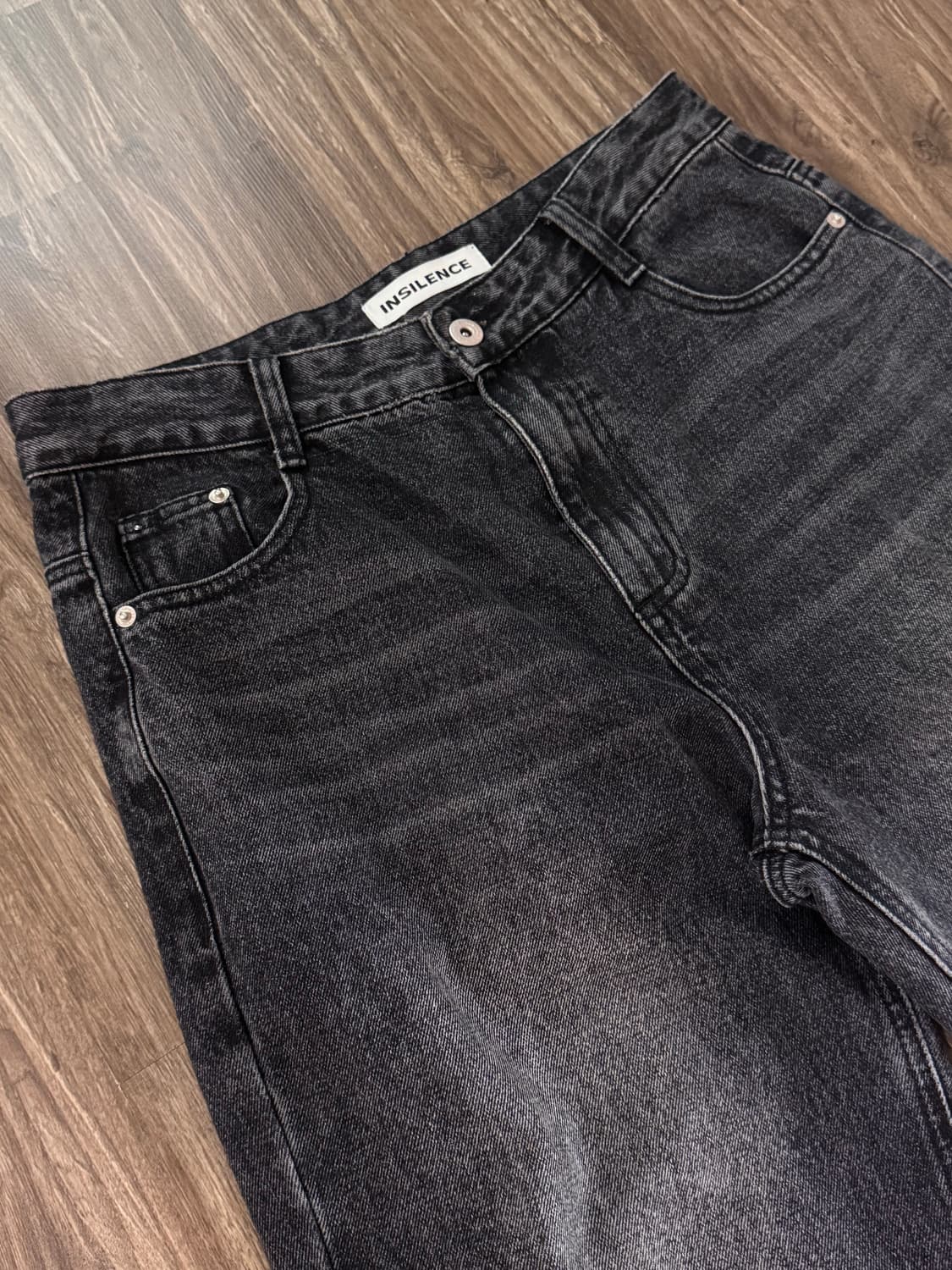 Insilence western stud straight pant 상품이미지3