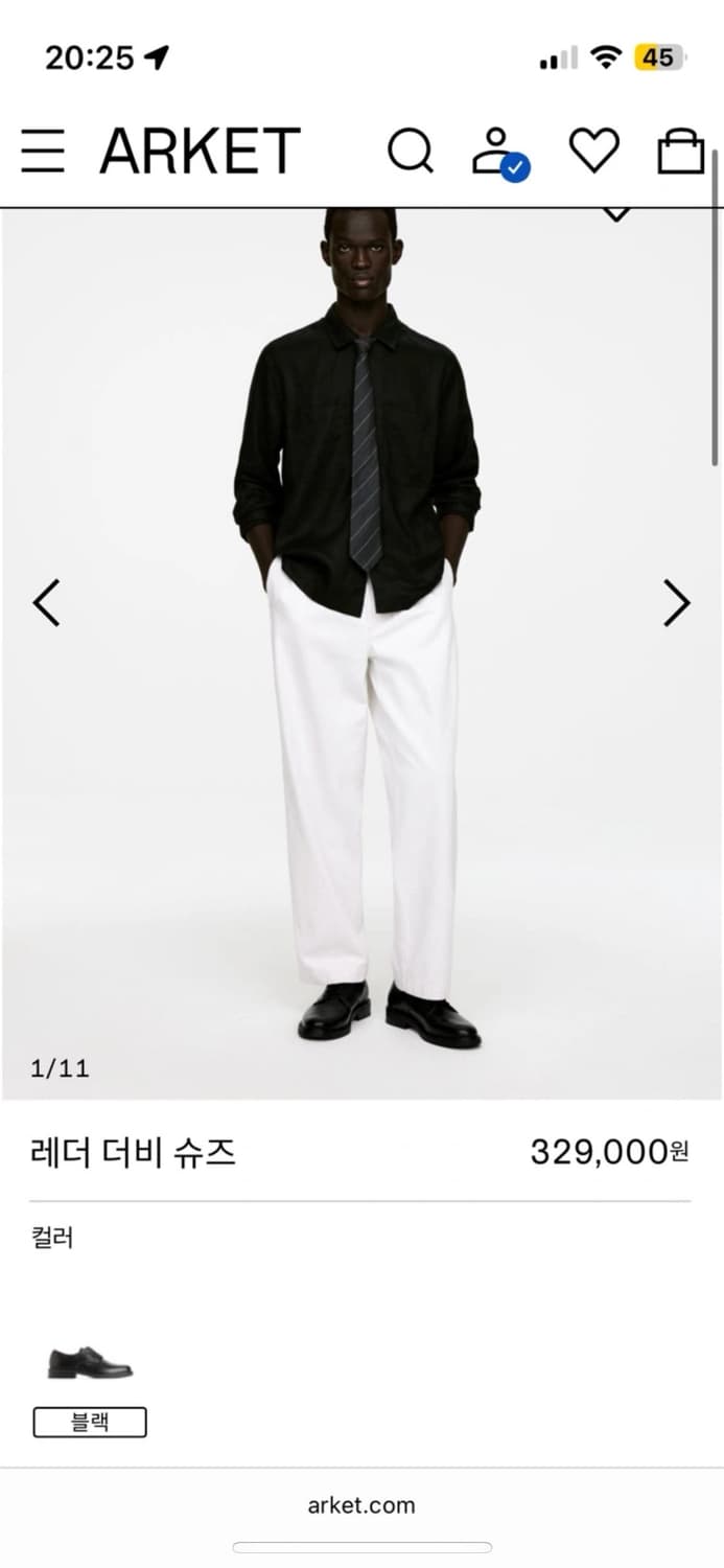 아르켓 레더 더비 슈즈 상품이미지1