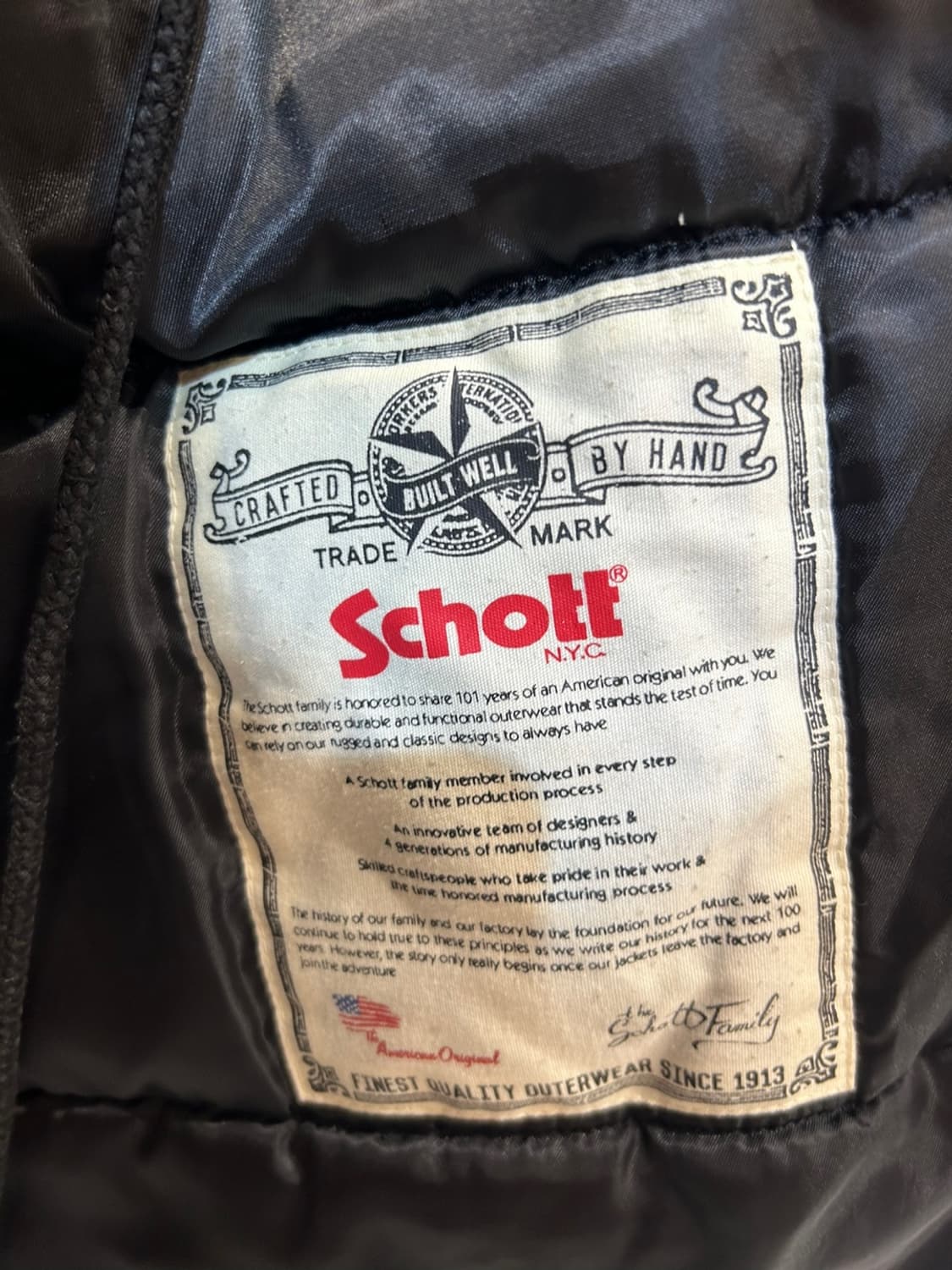 Schott NYC 패딩 점퍼 상품이미지5