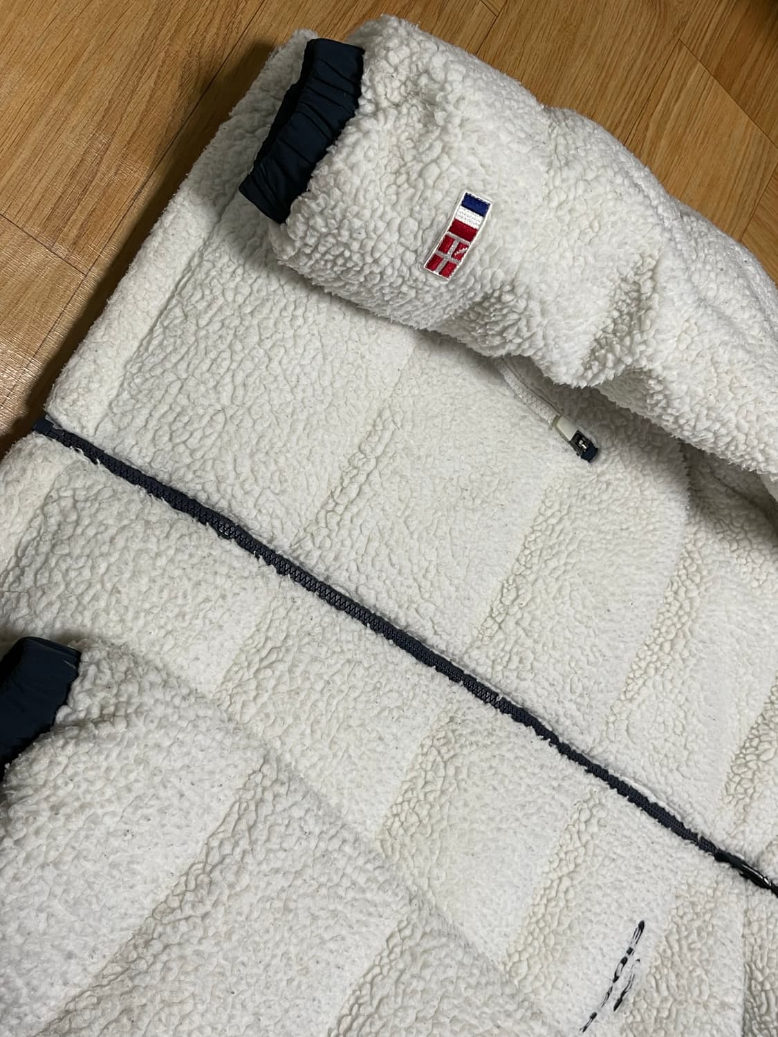 아이더 정품 리브 양면 플리스 구스다운 패딩자켓 95 상품이미지6