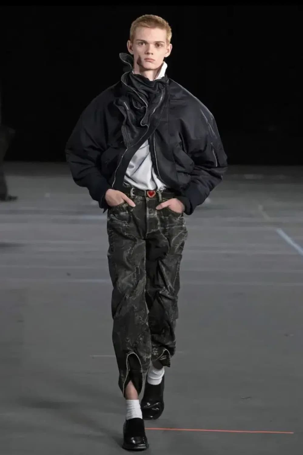 [S] Y/project split bomber 봄버 상품이미지1