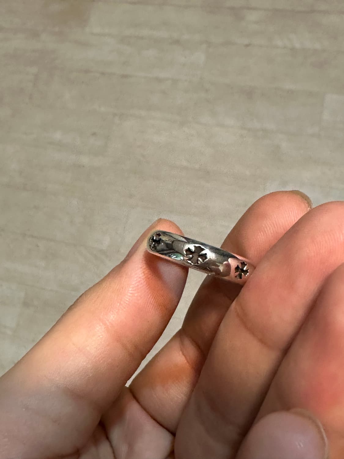 크롬하츠 네거티브링 us6.5(한국 13호) 상품이미지1